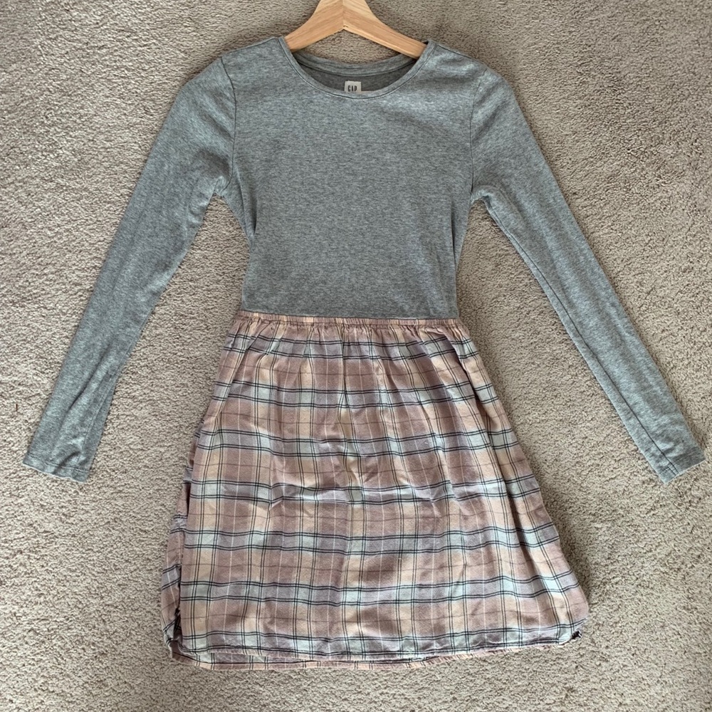 Gap Kids Plaid Skirt Dress